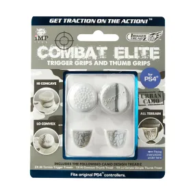 Combat elite trigger and thumb grips for playstation 4 controller