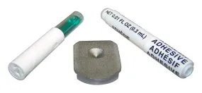 Crown Automotive Jeep Replacement J3657374 Rearview Mirror Mount Kit; Incl. Button/Adhesive;