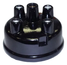 Crown Automotive Jeep Replacement JA009307 Distributor Cap; Right; Spring Button Carbon Button For Rotor Center Contact;