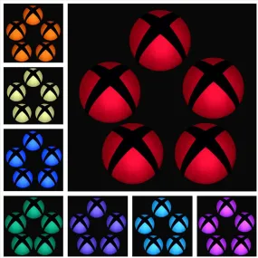 Custom Power Button Cover Stickers Skin LED Color Change for Xbox One Console -GX000