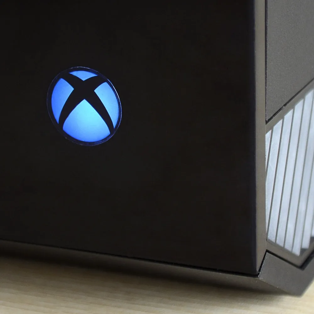 Custom Power Button Cover Stickers Skin LED Color Change for Xbox One Console -GX000