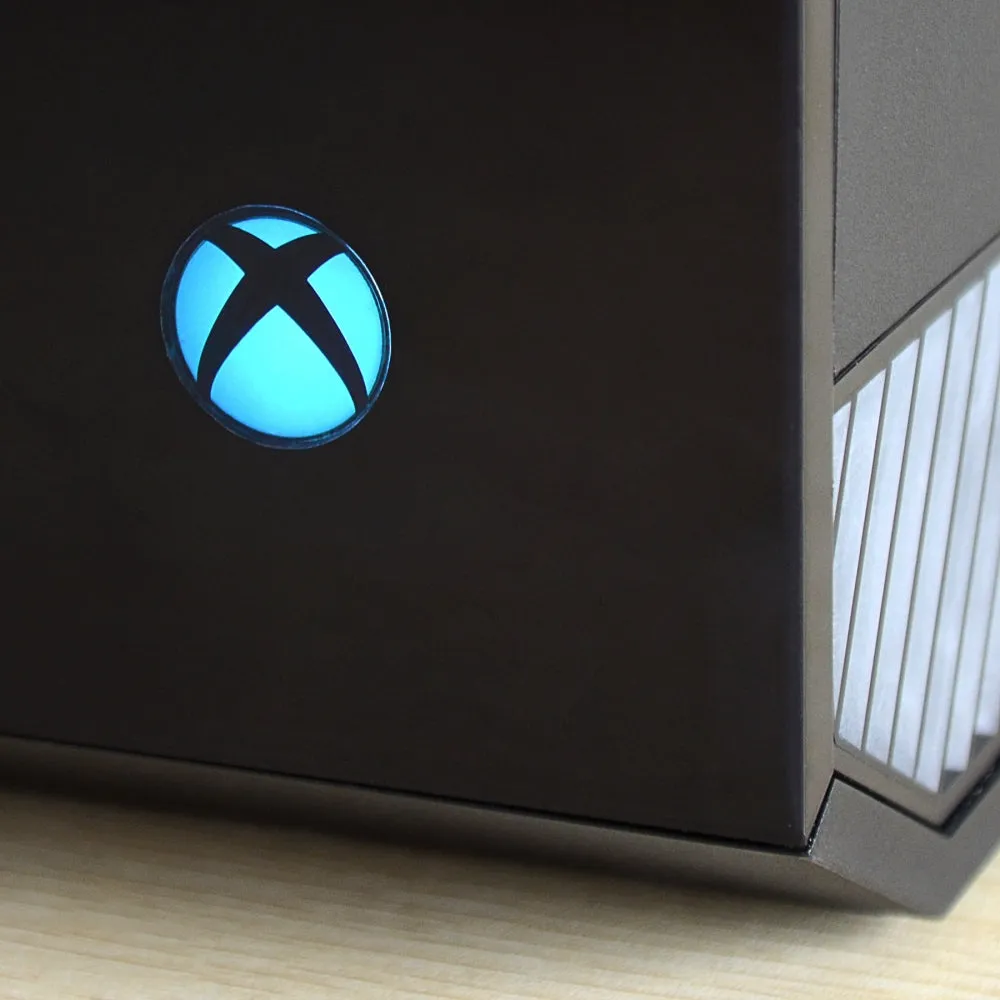 Custom Power Button Cover Stickers Skin LED Color Change for Xbox One Console -GX000
