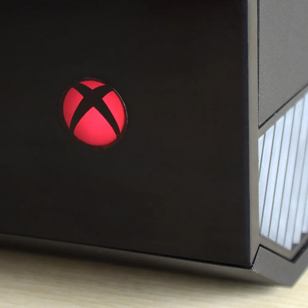 Custom Power Button Cover Stickers Skin LED Color Change for Xbox One Console -GX000