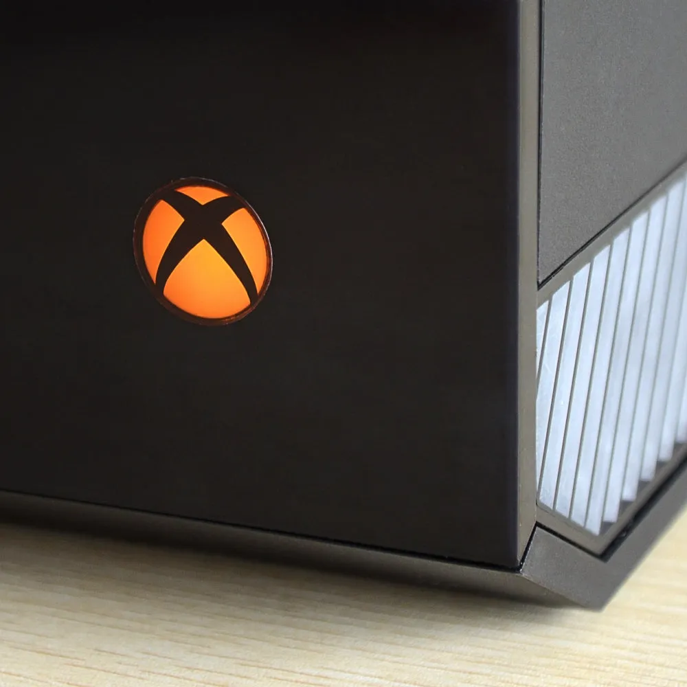 Custom Power Button Cover Stickers Skin LED Color Change for Xbox One Console -GX000