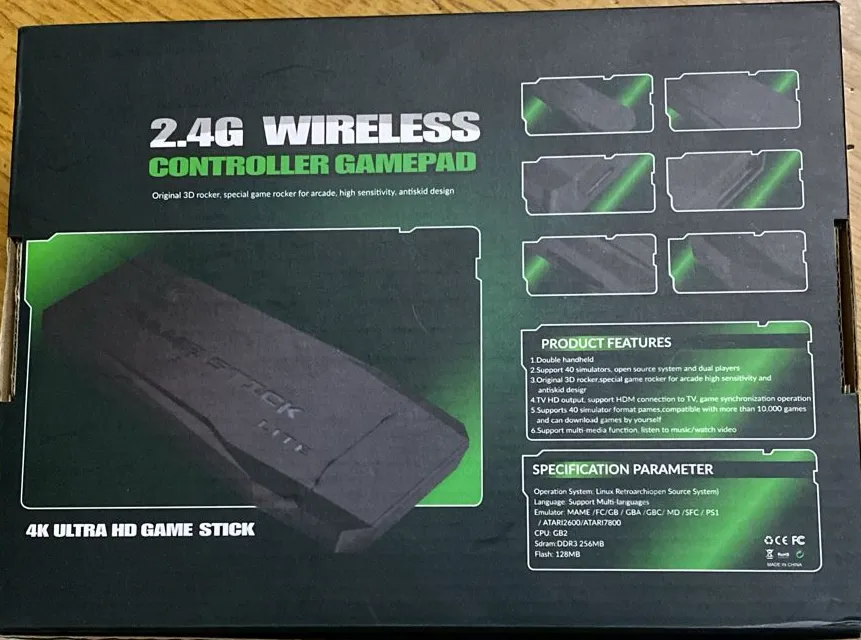 Dealsplant 2.4G WIRELESS CONTROLLER GAMEPAD