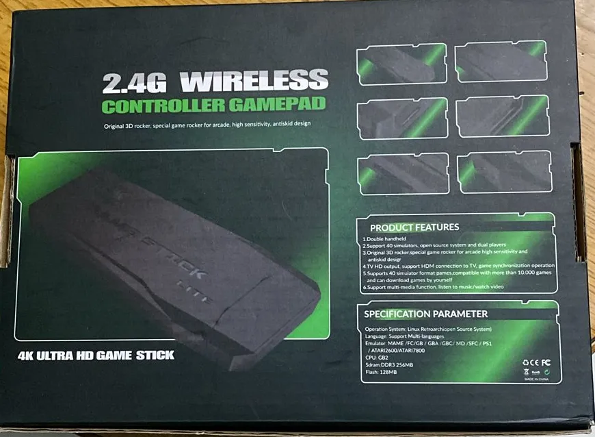 Dealsplant 2.4G WIRELESS CONTROLLER GAMEPAD