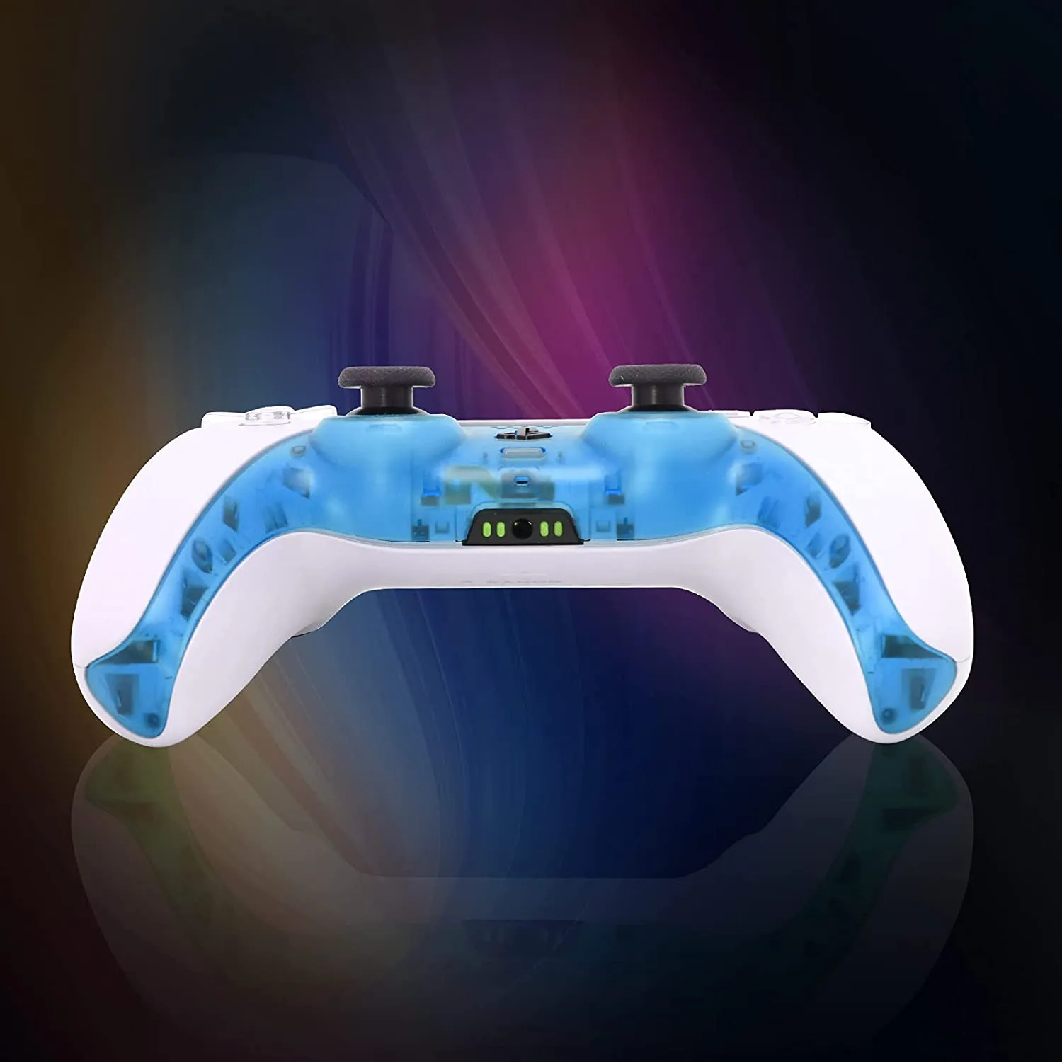 Decoration Shell Cover with Two Analog Grips For PS5 DualSense Controller