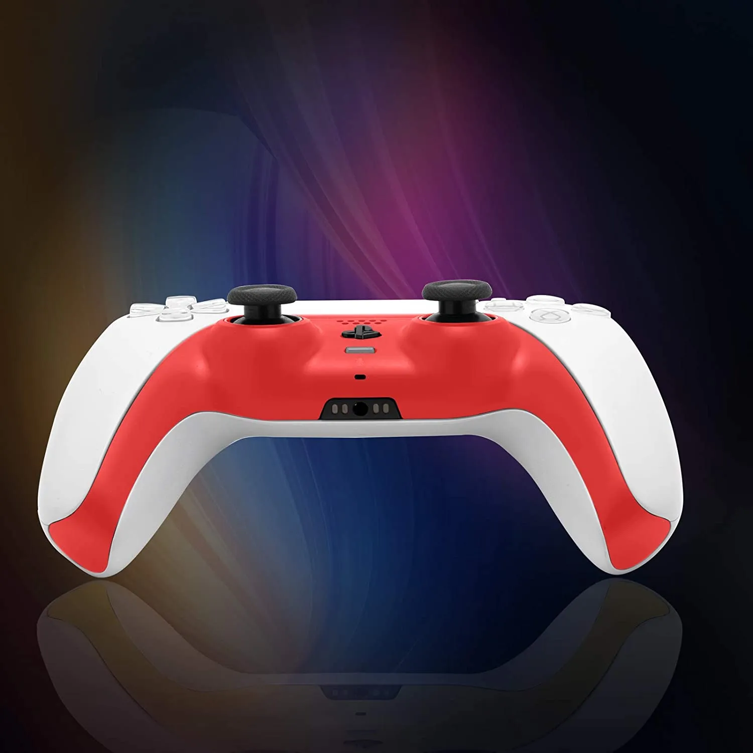 Decoration Shell Cover with Two Analog Grips For PS5 DualSense Controller