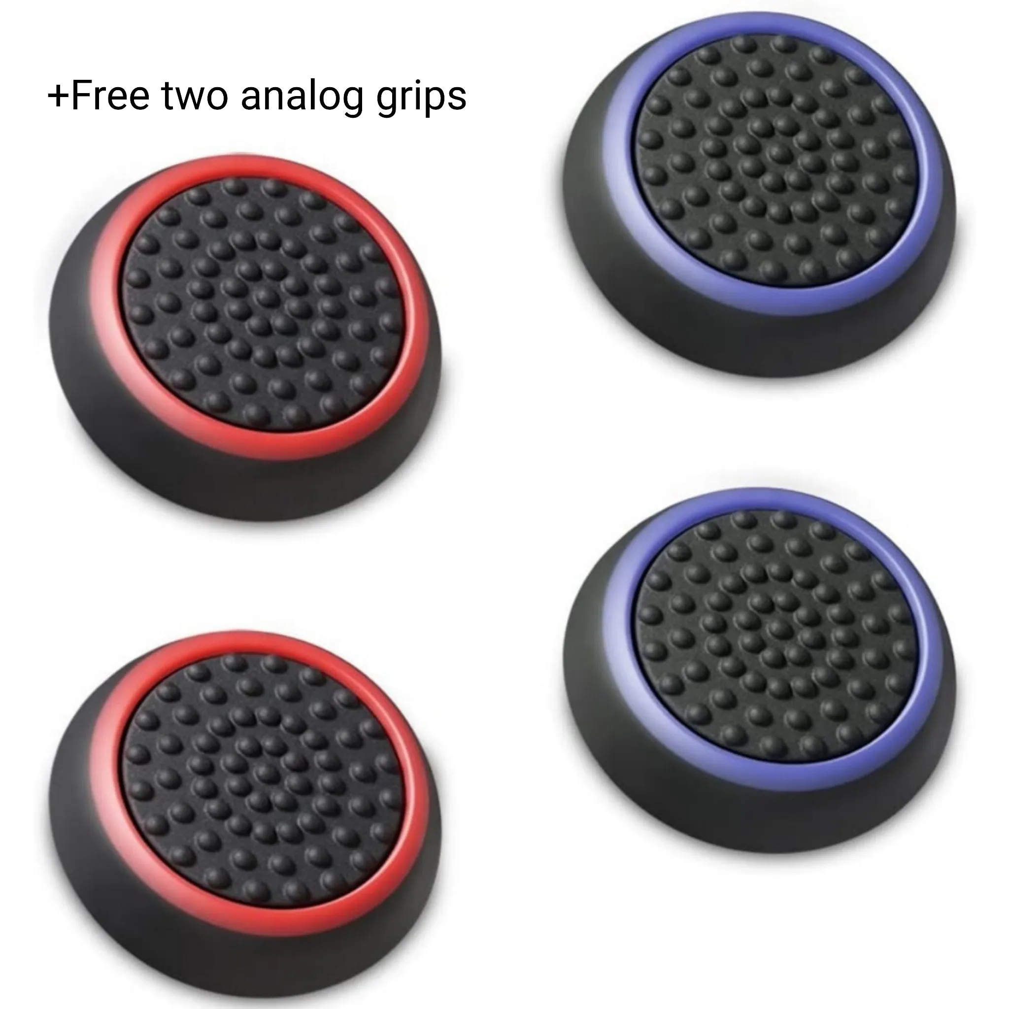 Decoration Shell Cover with Two Analog Grips For PS5 DualSense Controller