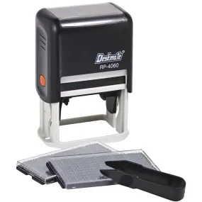 Deskmate Diy Stamp Kits 6 Lines 3Mm/4Mm Text