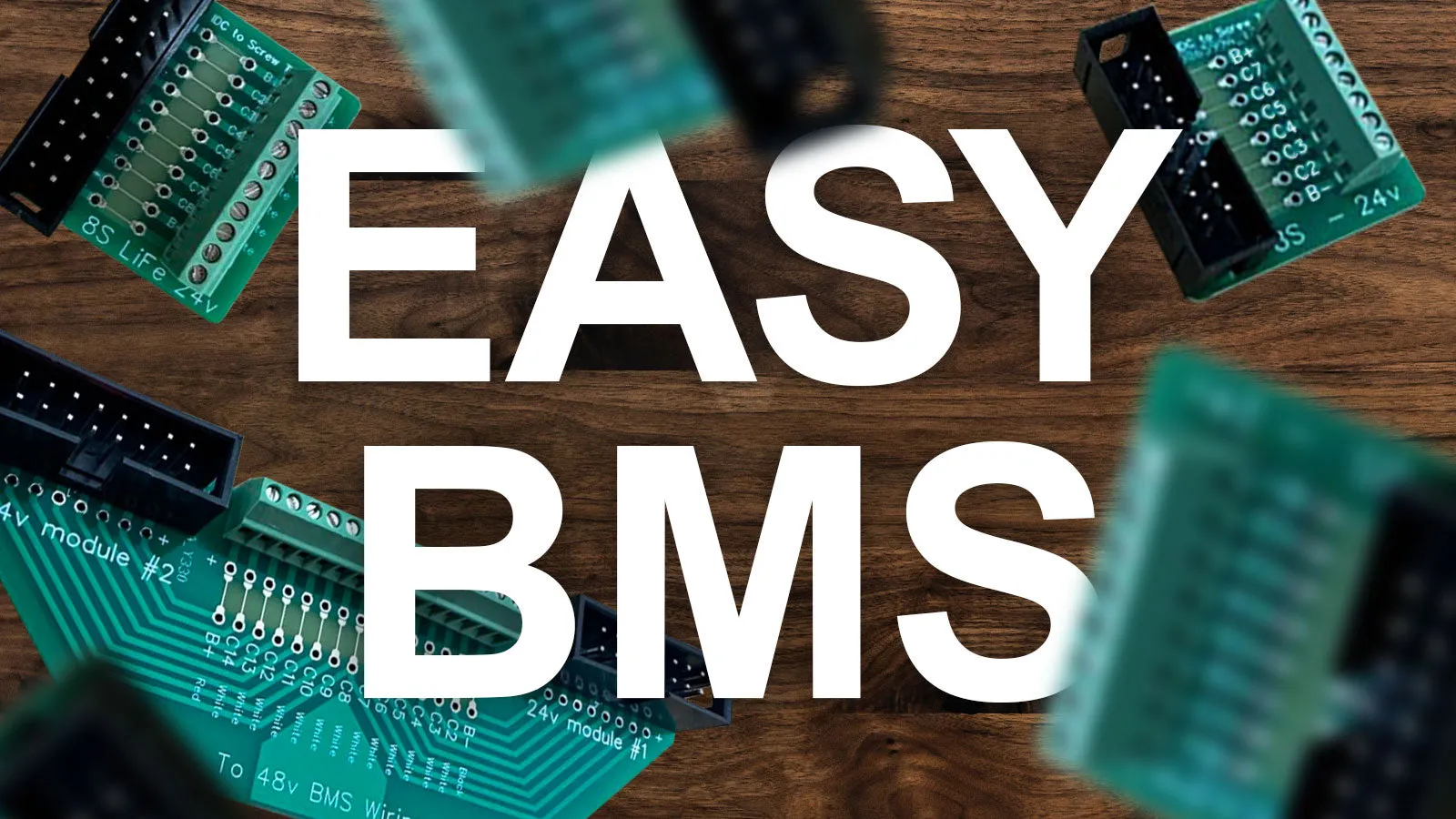 EasyBMS adapter No-solder Populated PCB