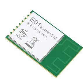 EBYTE E01-2G4M01S1B 2.4GHz RF Electronic Components IOT GFSK Wireless Modules 5dBm PCB Antenna Multi-Channel High Performance