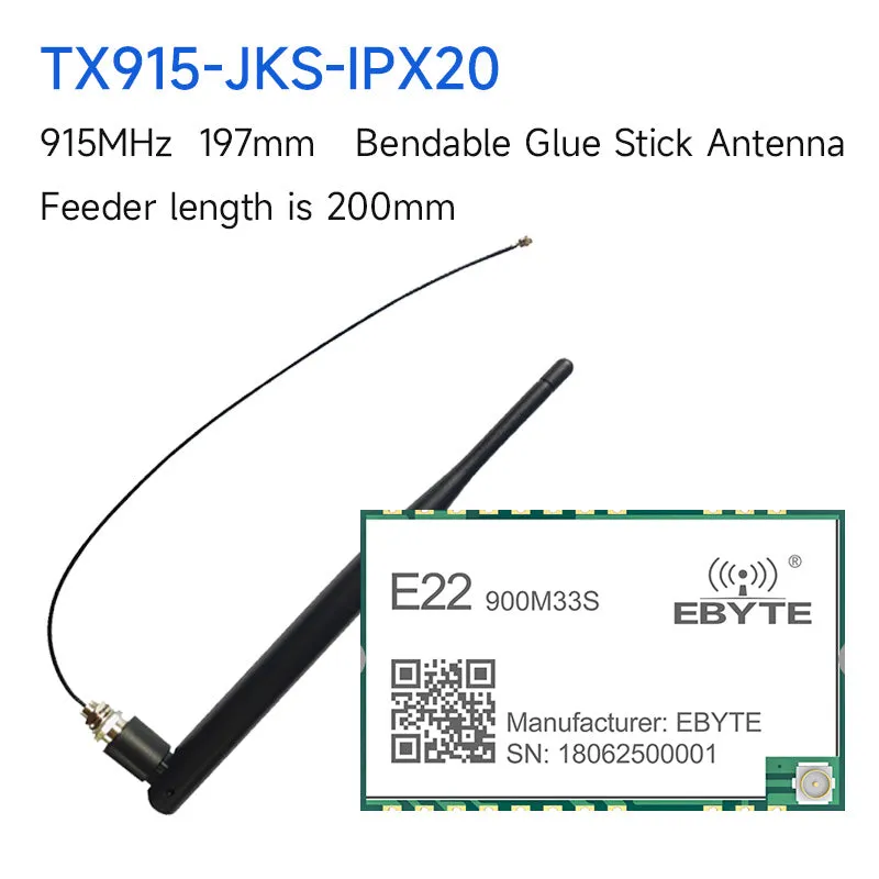 Ebyte E22-900M33S SX1262 RF transceiver module LoRa spread spectrum wireless module 868MHz/915MHz SPI