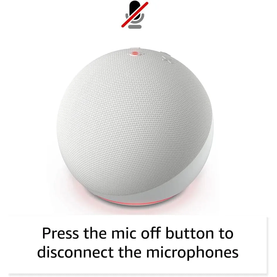 Echo Dot (5th Gen, 2022 Release) With Bigger Vibrant Sound, Helpful Routines and Alexa (Refurbished)