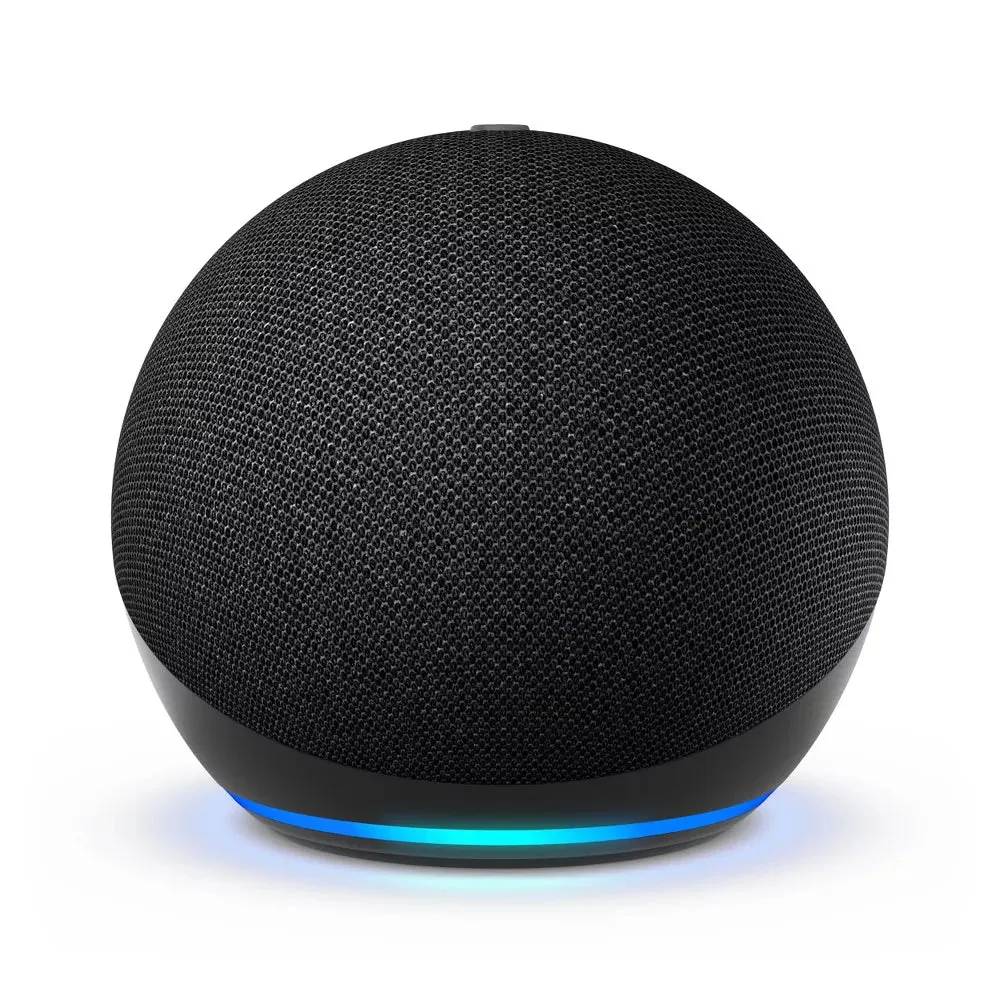 Echo Dot (5th Gen, 2022 Release) With Bigger Vibrant Sound, Helpful Routines and Alexa (Refurbished)