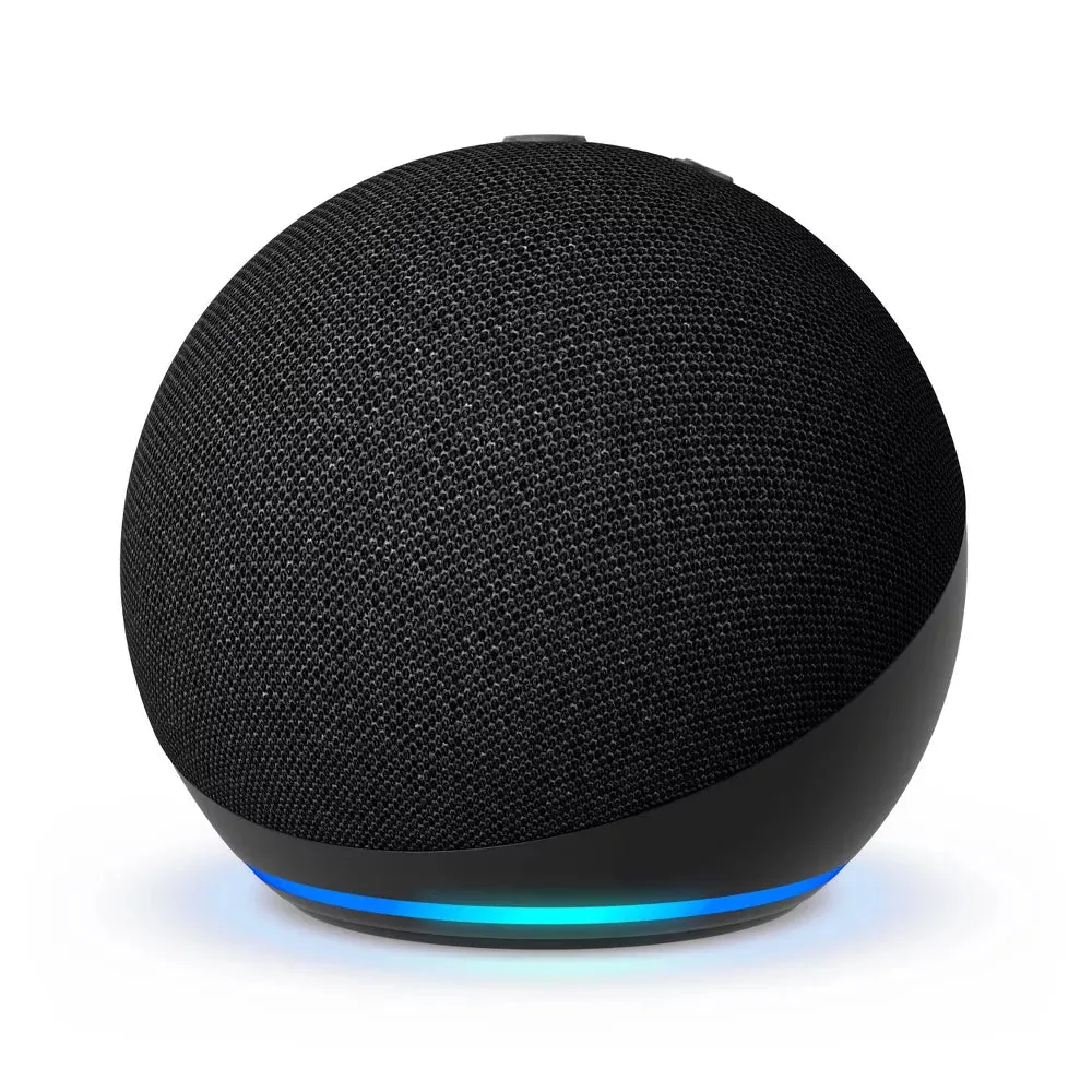 Echo Dot (5th Gen, 2022 Release) With Bigger Vibrant Sound, Helpful Routines and Alexa (Refurbished)