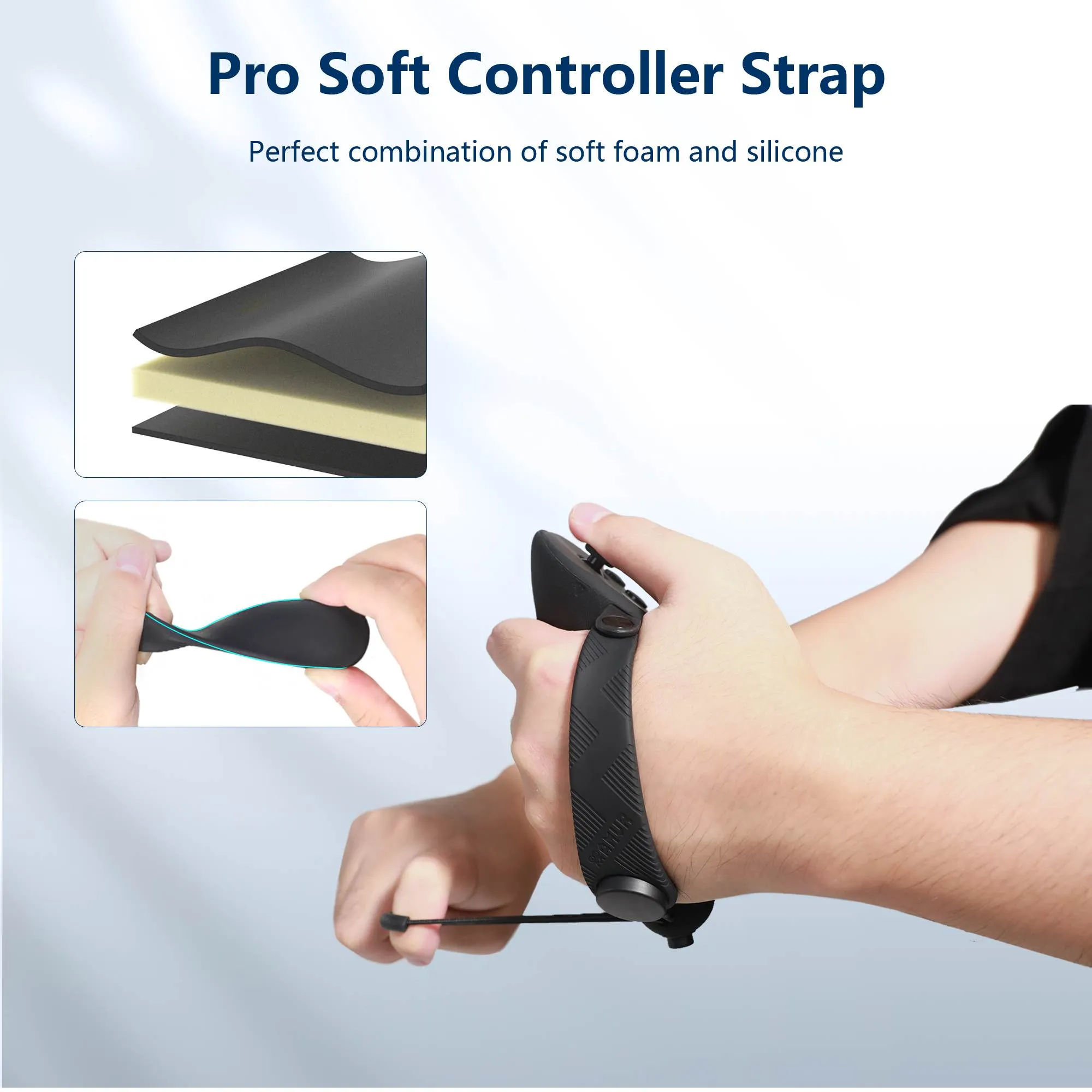 Extended Controller Grips for Quest 3S/ Quest 3