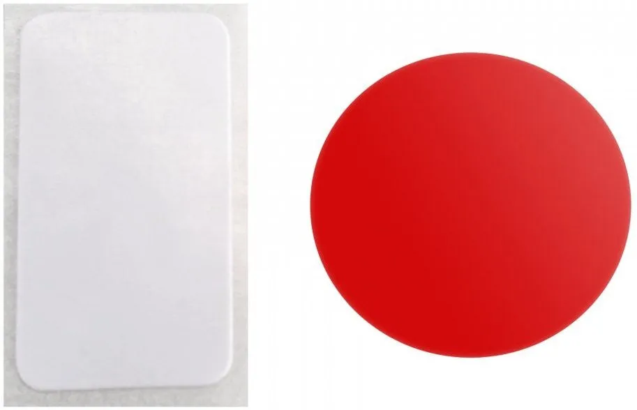 eXtremeRate 16 pcs(a set) Polychrome Home Button Stickers Cover for Xbox One Console- YSXBS0217GC