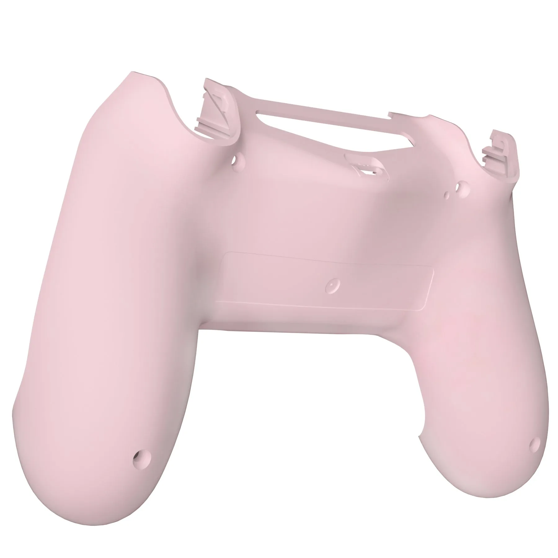 eXtremeRate Cherry Blossoms Pink Bottom Shell, Back Housing Case Cover, Game Improvement Replacement Parts for PS4 Slim Pro Controller JDM-040, JDM-050 and JDM-055 - SP4BP12