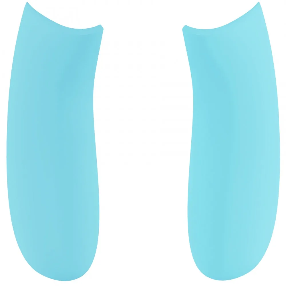 eXtremeRate Heaven Blue Back Panels, Comfortable Non-Slip Side Rails Handles, Game Improvement Replacement Parts for Xbox Series S / X Controller - Controller NOT Included - PX3P313