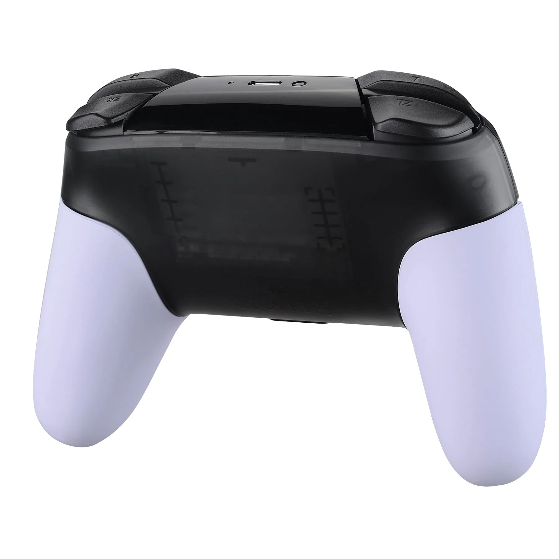 eXtremeRate Light Violet Replacement Handle Grips for Nintendo Switch Pro Controller, DIY Hand Grip Shell for Nintendo Switch Pro - Controller NOT Included - GRP310