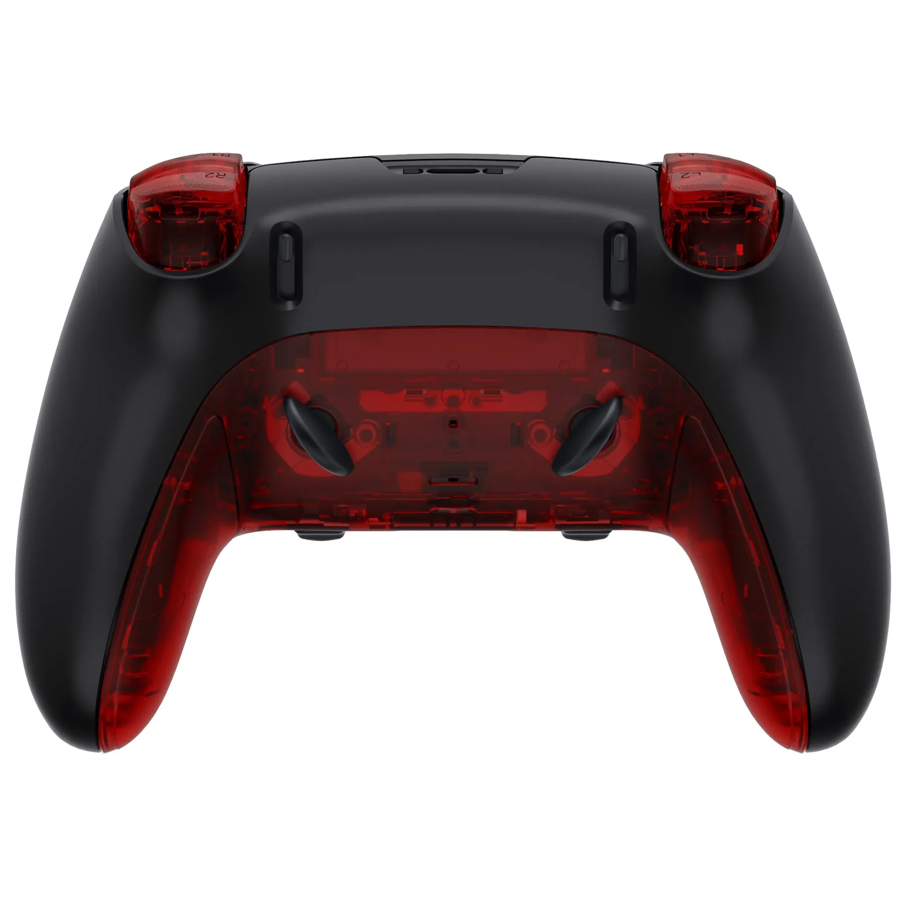 eXtremeRate Spider Armor Full Set Housing Shell with Buttons Touchpad Cover Compatible with ps5 Edge Controller, Custom Replacement Decorative Trim Shell Front Back Plates Compatible with ps5 Edge Controller - QRHEGT007