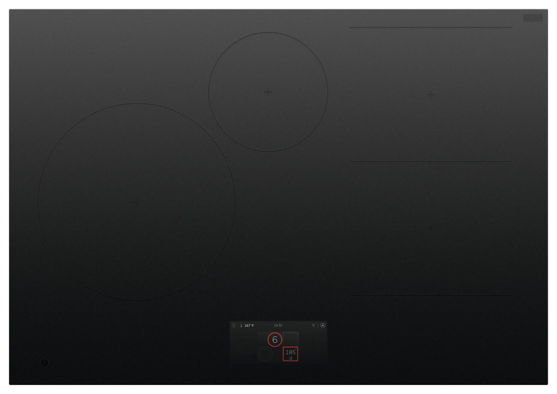 Fisher & Paykel - 30 Inch Induction Cooktop in Black - CI304DTTB1