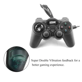 FORNORM  2.0 USB Wired Gamepad Joystick Joypad Gamepad Game Controller For PC Laptop Computer For Win7/8/10 XP/ For Vista