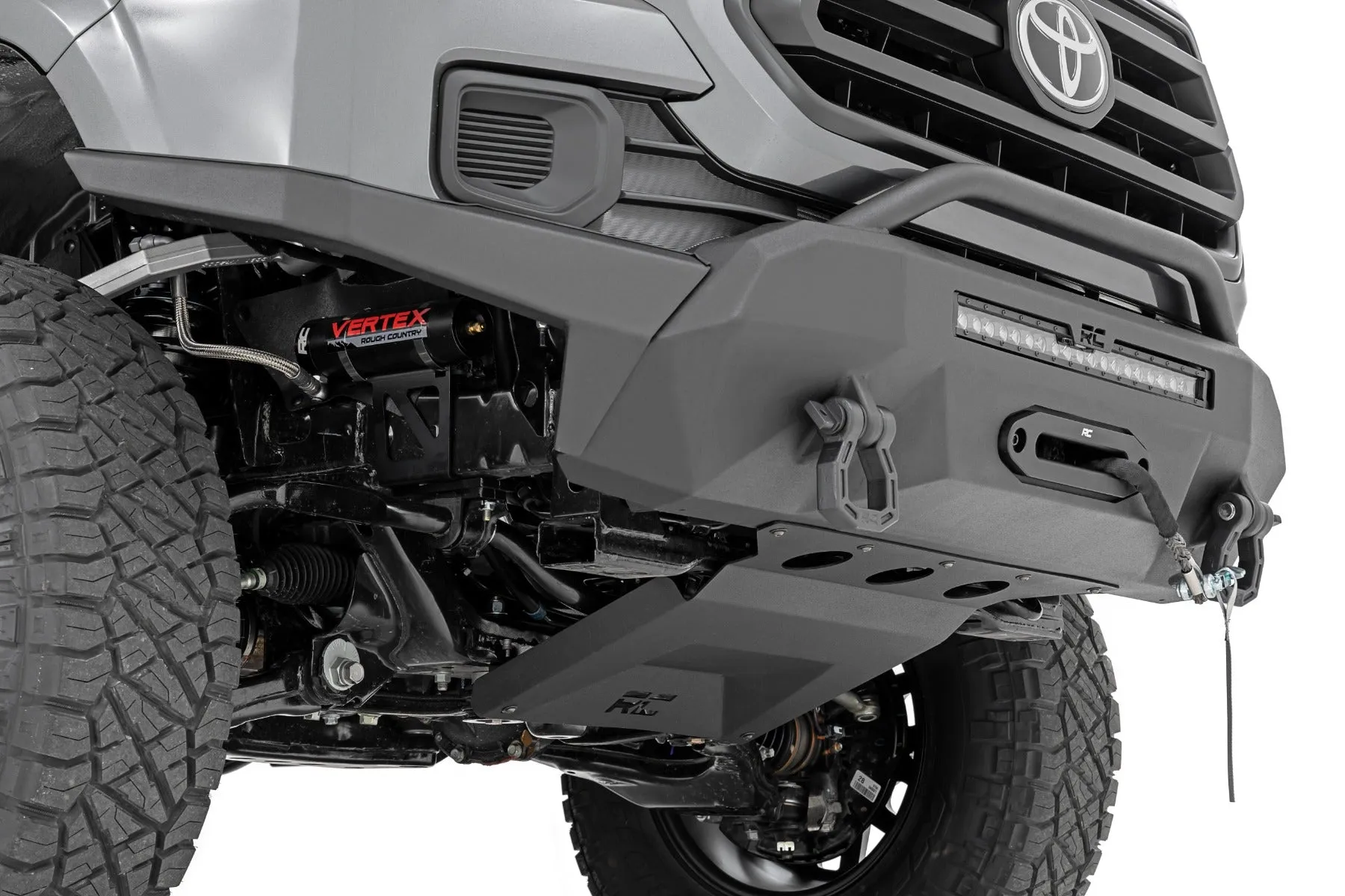 Front Bumper - High Clearance - Hybrid - 20" Blk DRL LED - Toyota Tacoma (16-23)