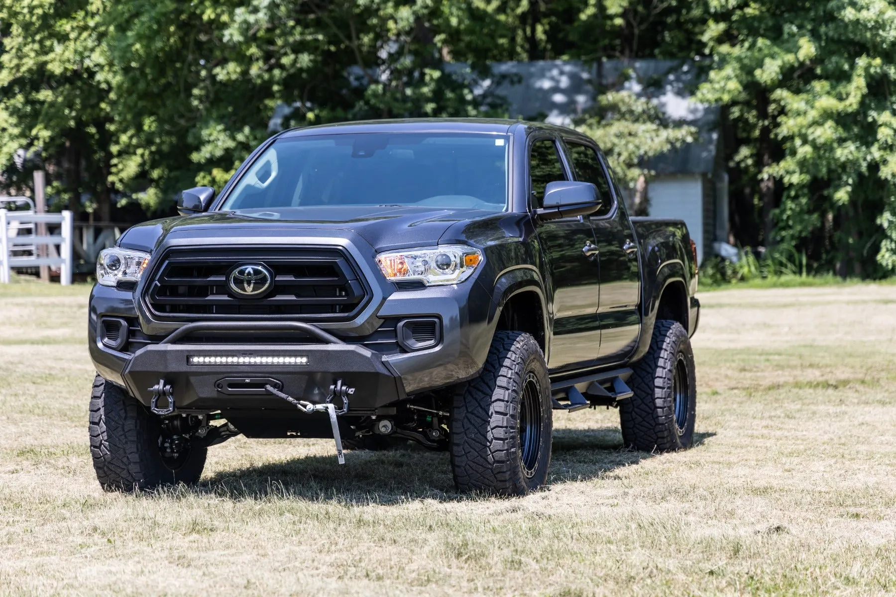 Front Bumper - Hybrid - 20" Blk DRL LED - Toyota Tacoma 4WD (2016-2023)