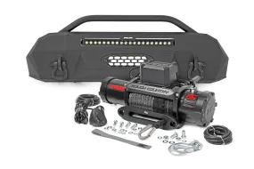 Front Bumper - Hybrid - 20" Blk DRL LED - Toyota Tacoma 4WD (2016-2023)