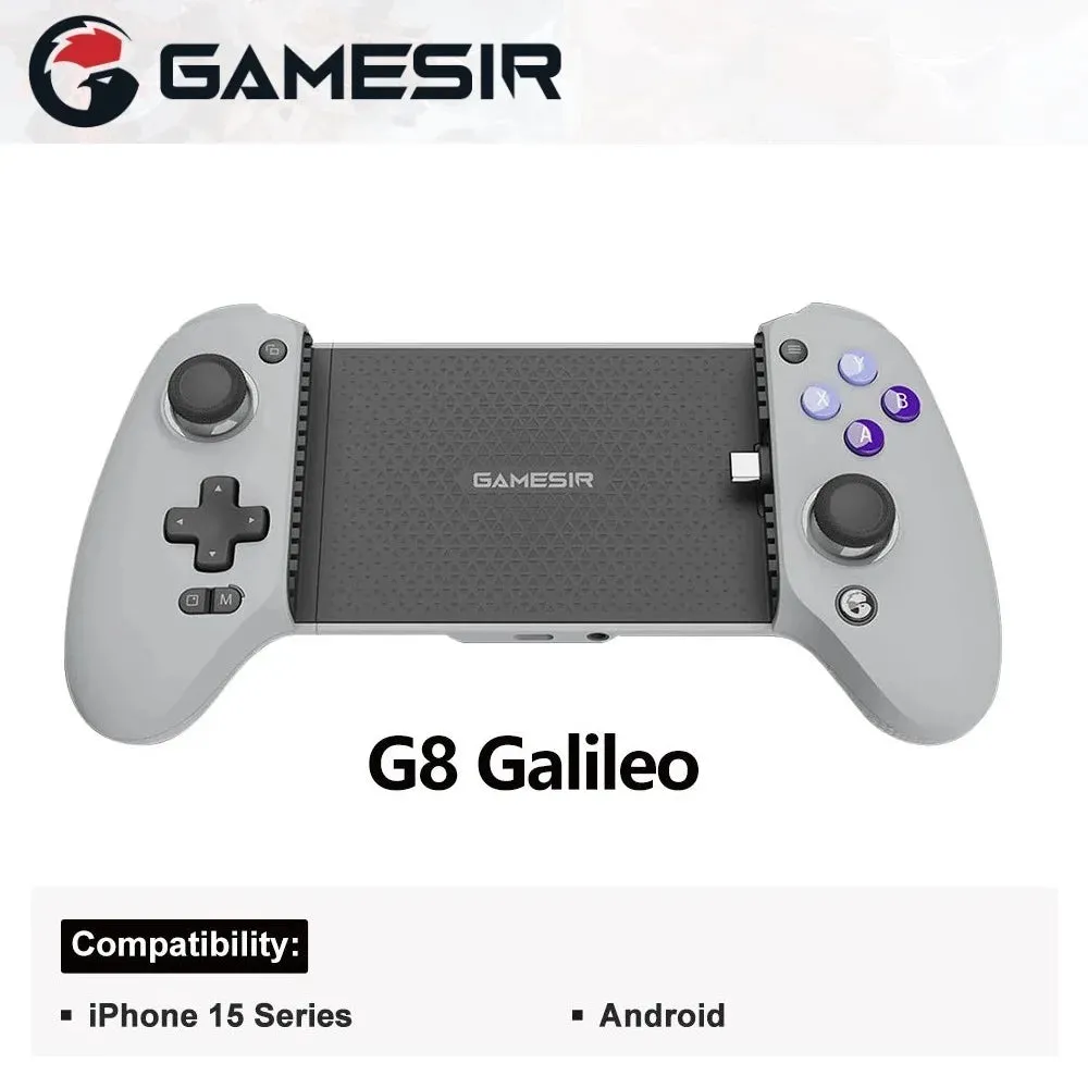 G8 Galileo Gamepad Mobile Type C Phone Controller with Hall Effect Stick