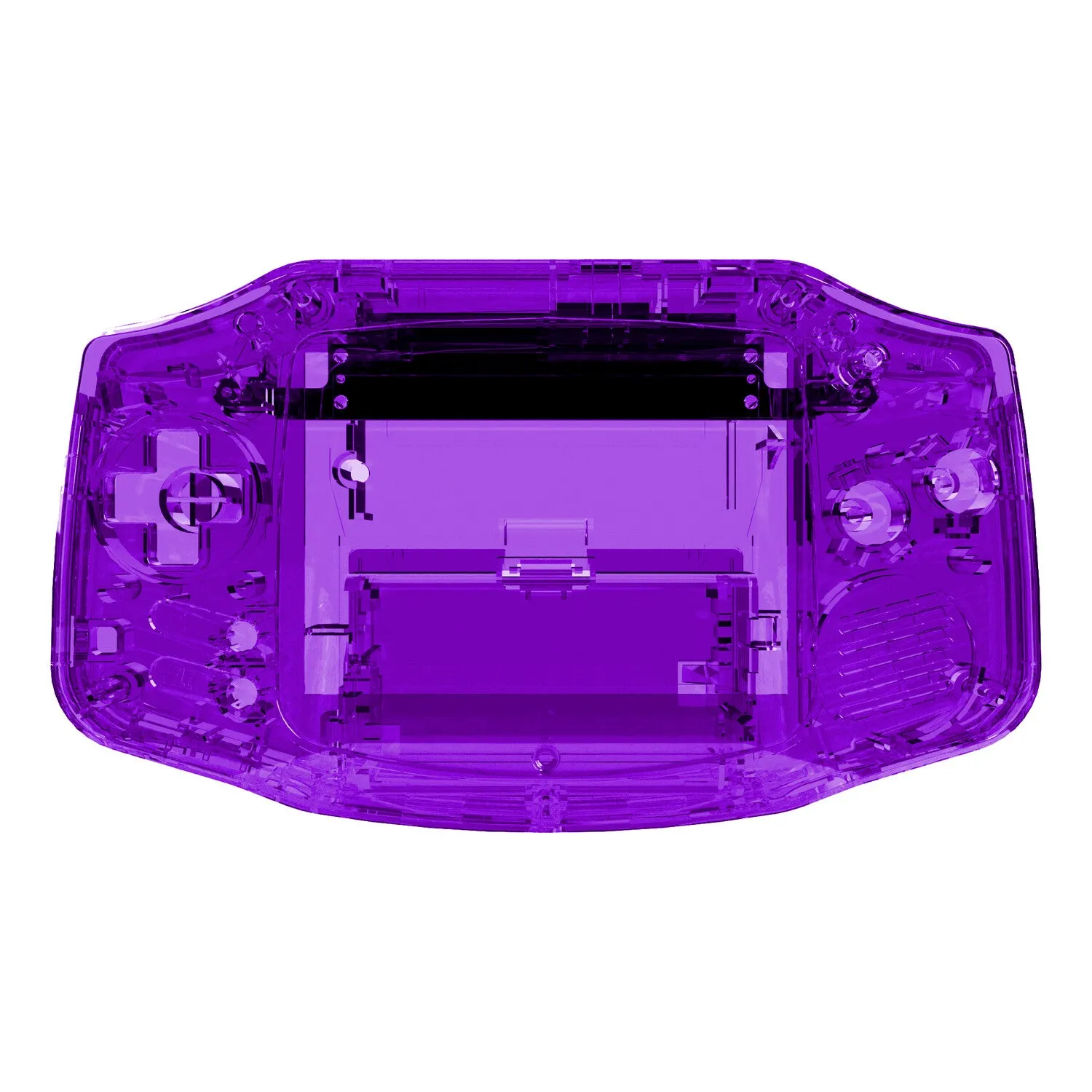 Game Boy Advance Crystal Clear IPS  Modified Prestige Shell - RetroSix