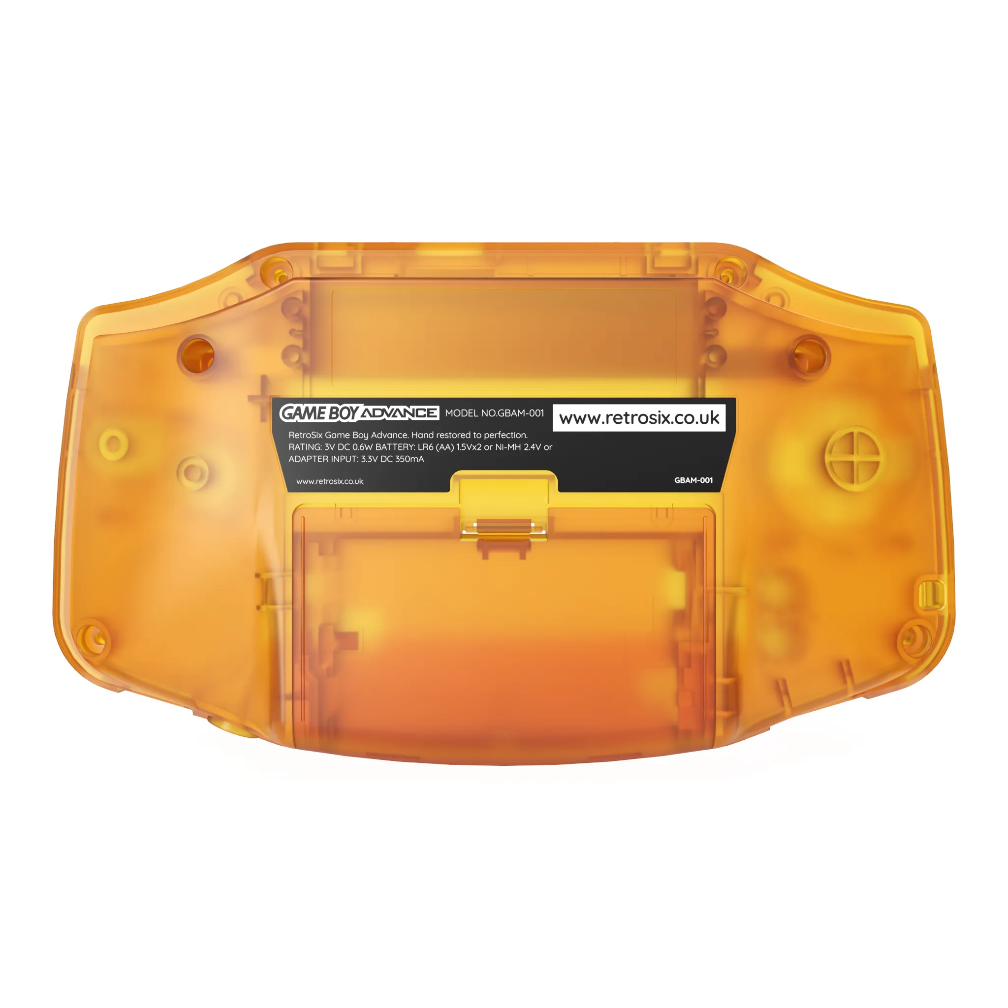 Game Boy Advance IPS Modified Prestige Shell - RetroSix