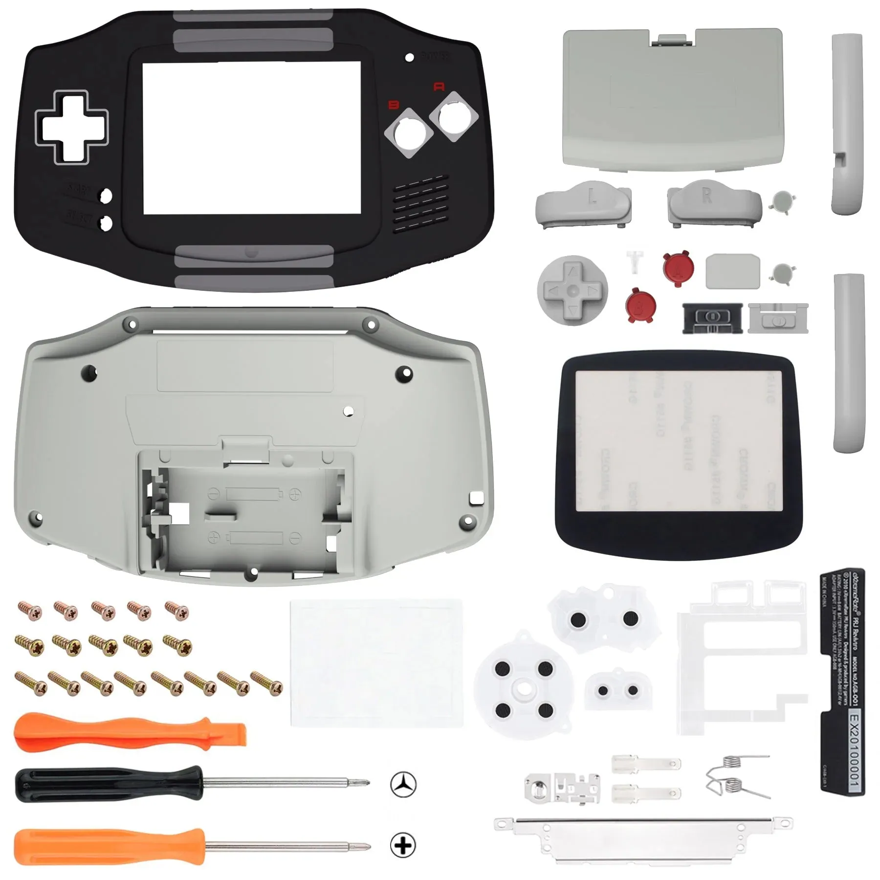 Game Boy Advance IPS Ready Full Shell Replacement - eXtremeRate