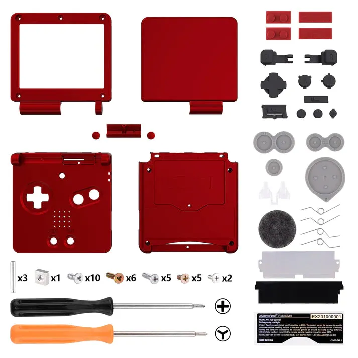 Game Boy Advance SP IPS Ready Full Shell Replacement - eXtremeRate