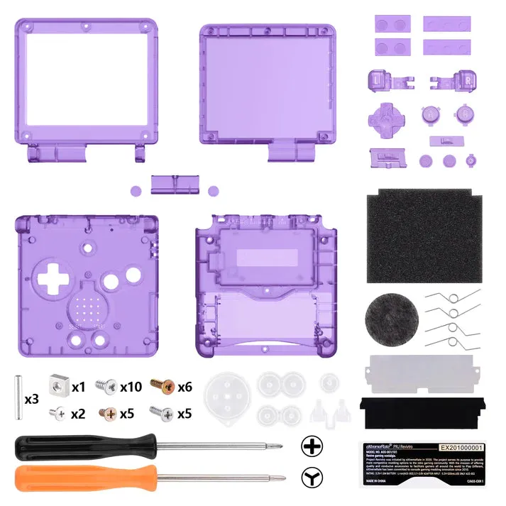 Game Boy Advance SP IPS Ready Full Shell Replacement - eXtremeRate