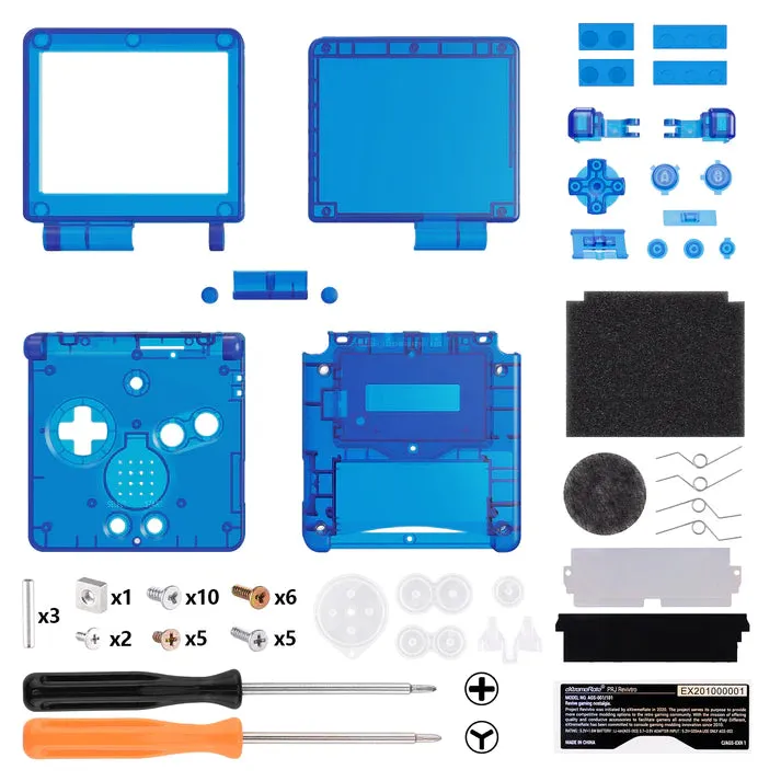 Game Boy Advance SP IPS Ready Full Shell Replacement - eXtremeRate