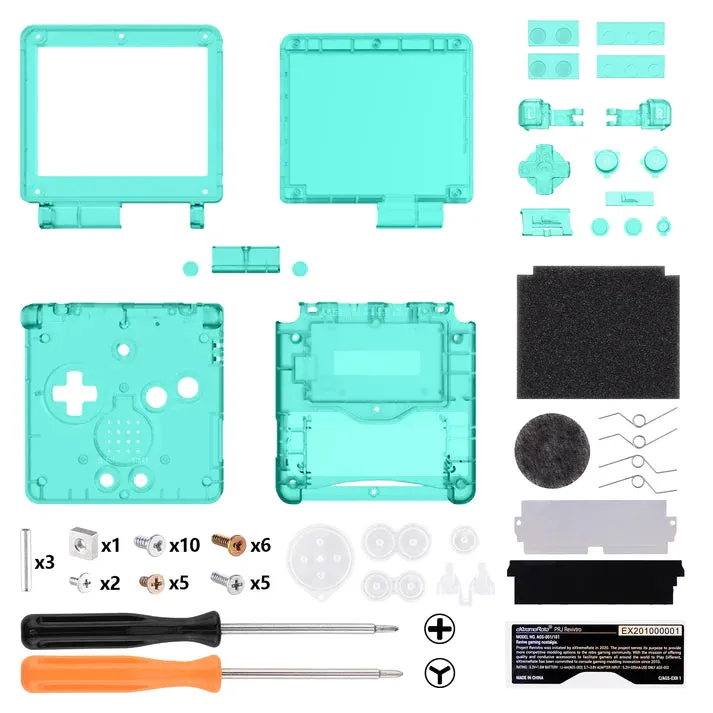 Game Boy Advance SP IPS Ready Full Shell Replacement - eXtremeRate