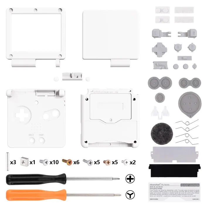 Game Boy Advance SP IPS Ready Full Shell Replacement - eXtremeRate