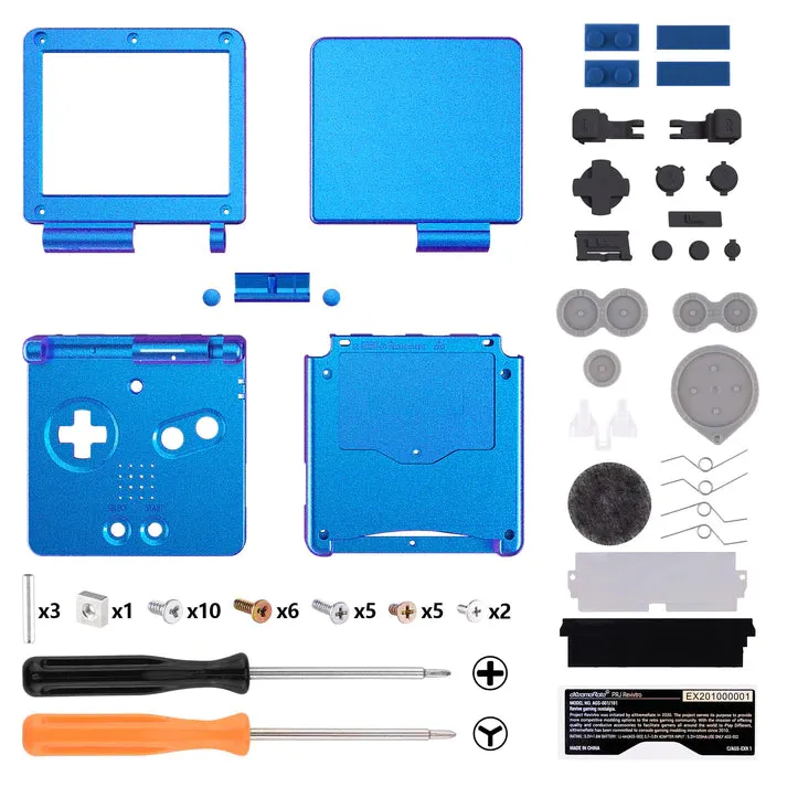 Game Boy Advance SP IPS Ready Full Shell Replacement - eXtremeRate
