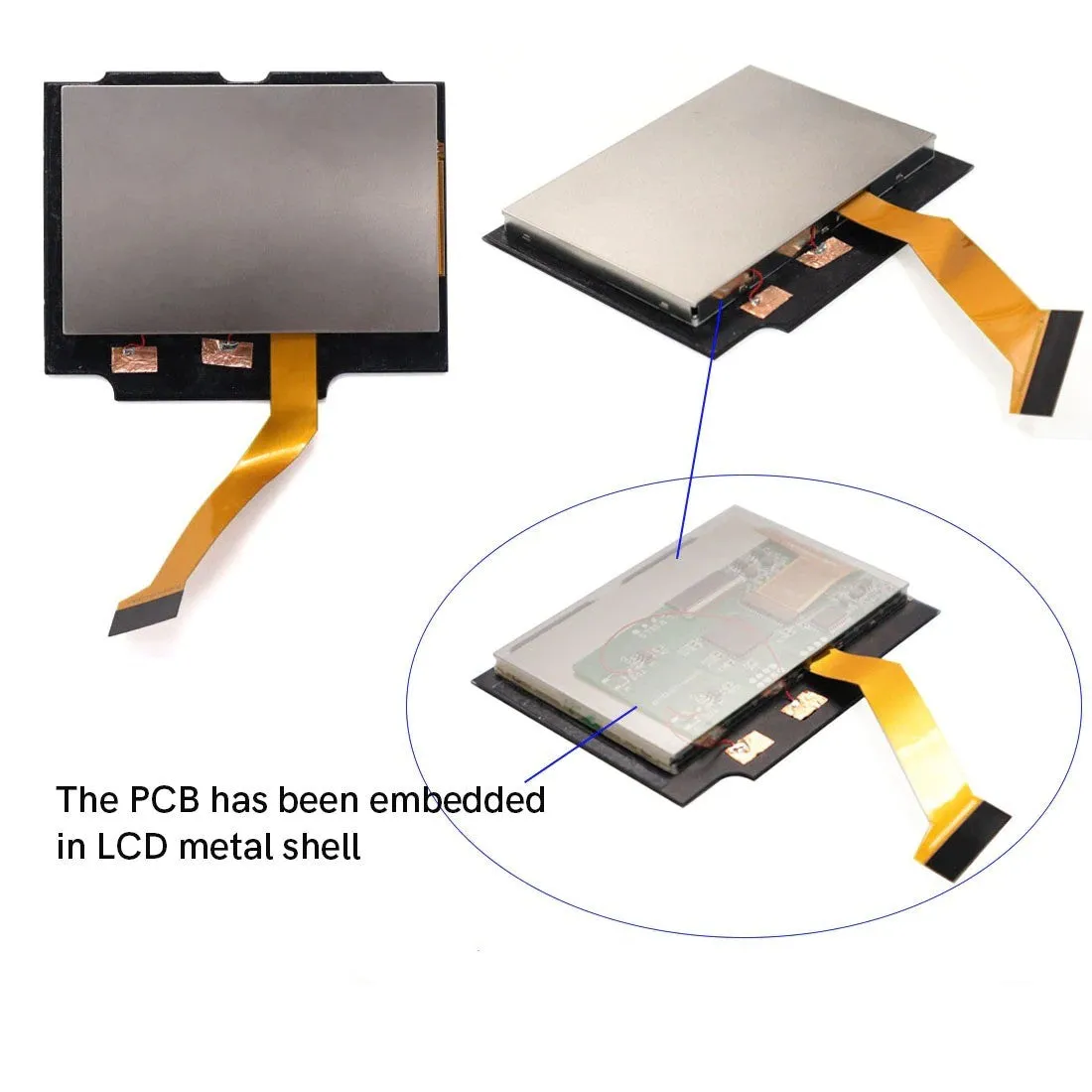 Game Boy Advance SP V5 3.0 Inch IPS LCD Backlight Kit with Laminated Lens and OSD - Hispeedido