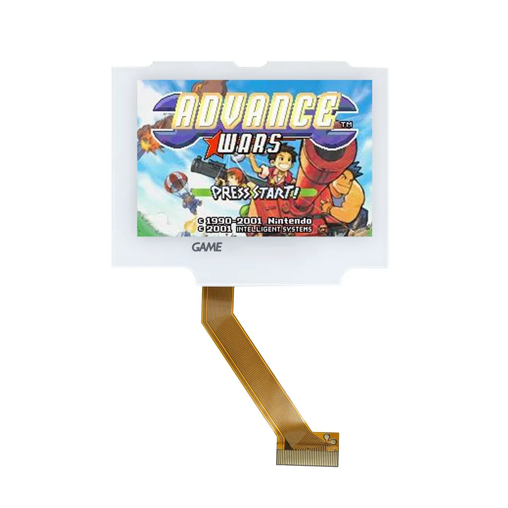 Game Boy Advance SP V5 3.0 Inch IPS LCD Backlight Kit with Laminated Lens and OSD - Hispeedido