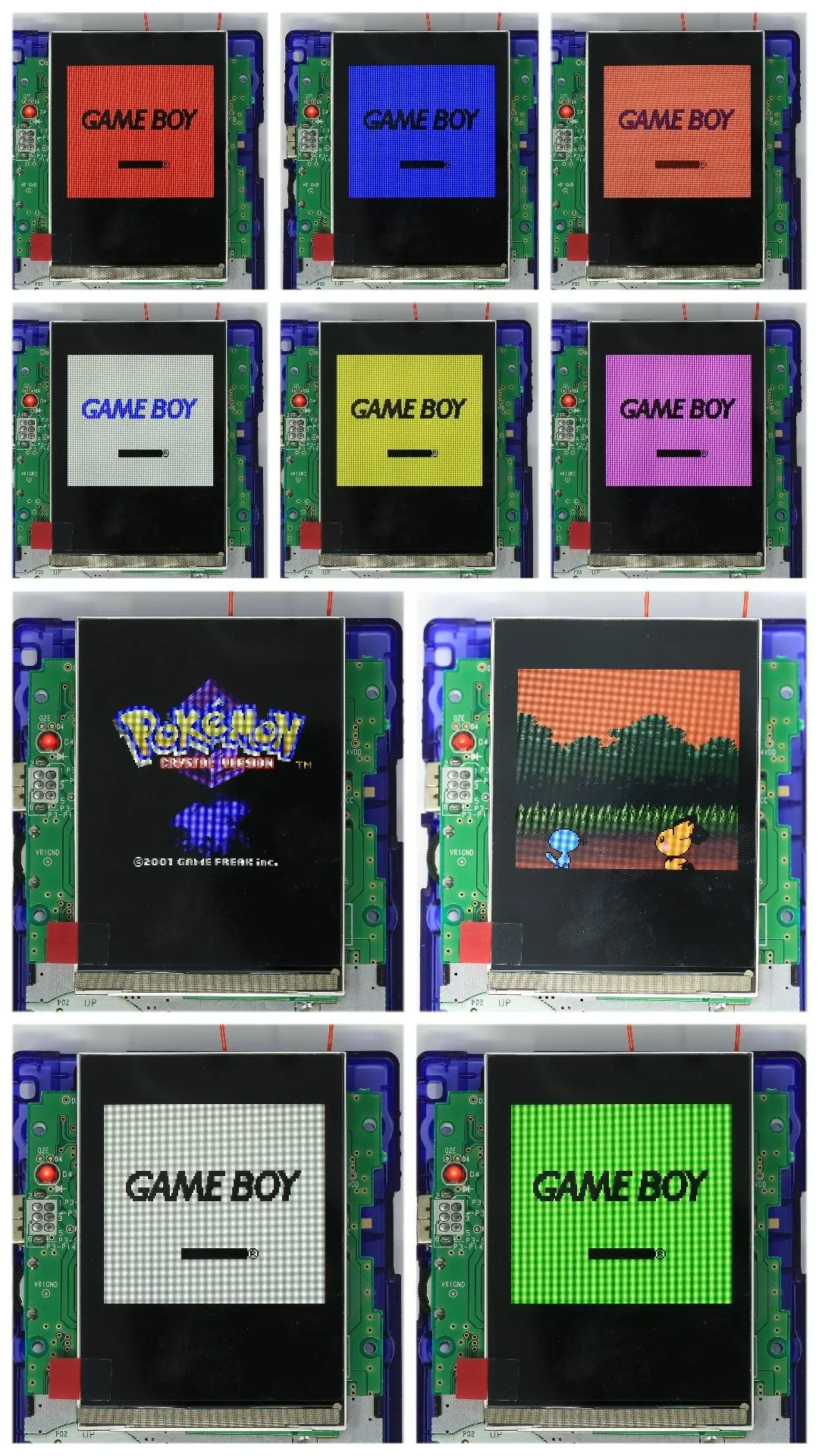 Game Boy Color IPS LCD V3 Backlight Kit - Hispeedido