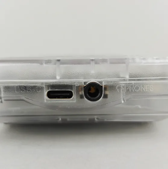 Game Boy Color USB-C Ready Retro Pixel Laminated Q5 IPS Shell - FunnyPlaying