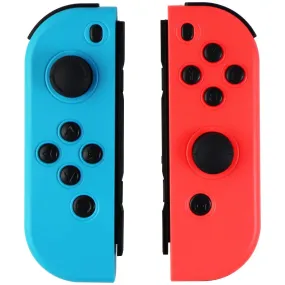 Generic Replacement Left and Right Controllers for Nintendo Switch - Blue/Red