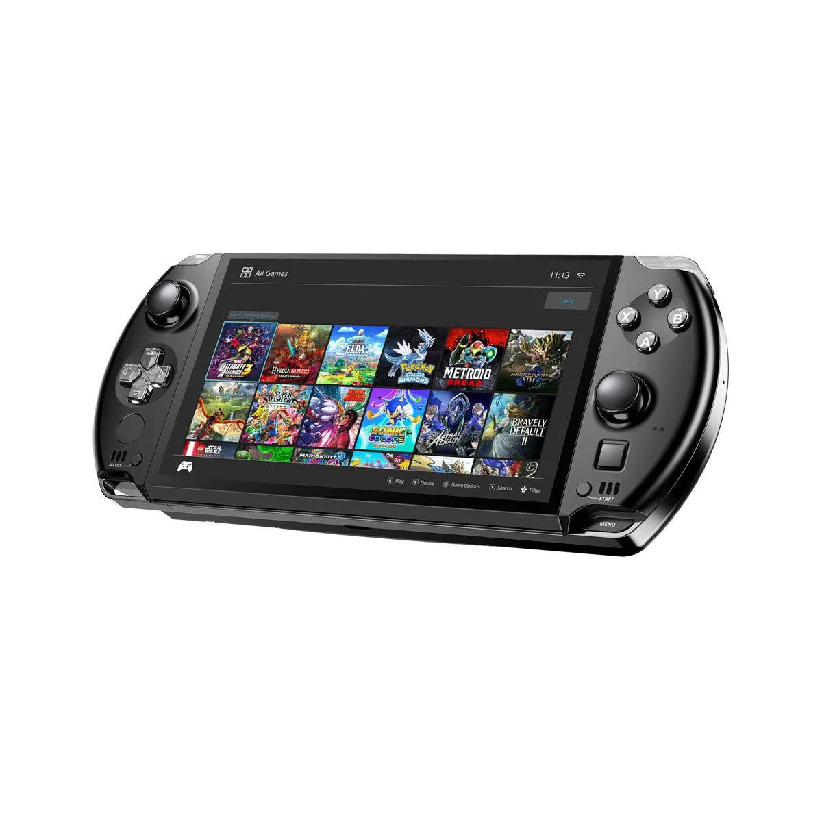 GPD WIN 4 AMD Ryzen 7 6800U Handheld PC Gaming Console (Black) [32GB 2TB ]   GPD Protection Case for WIN 4