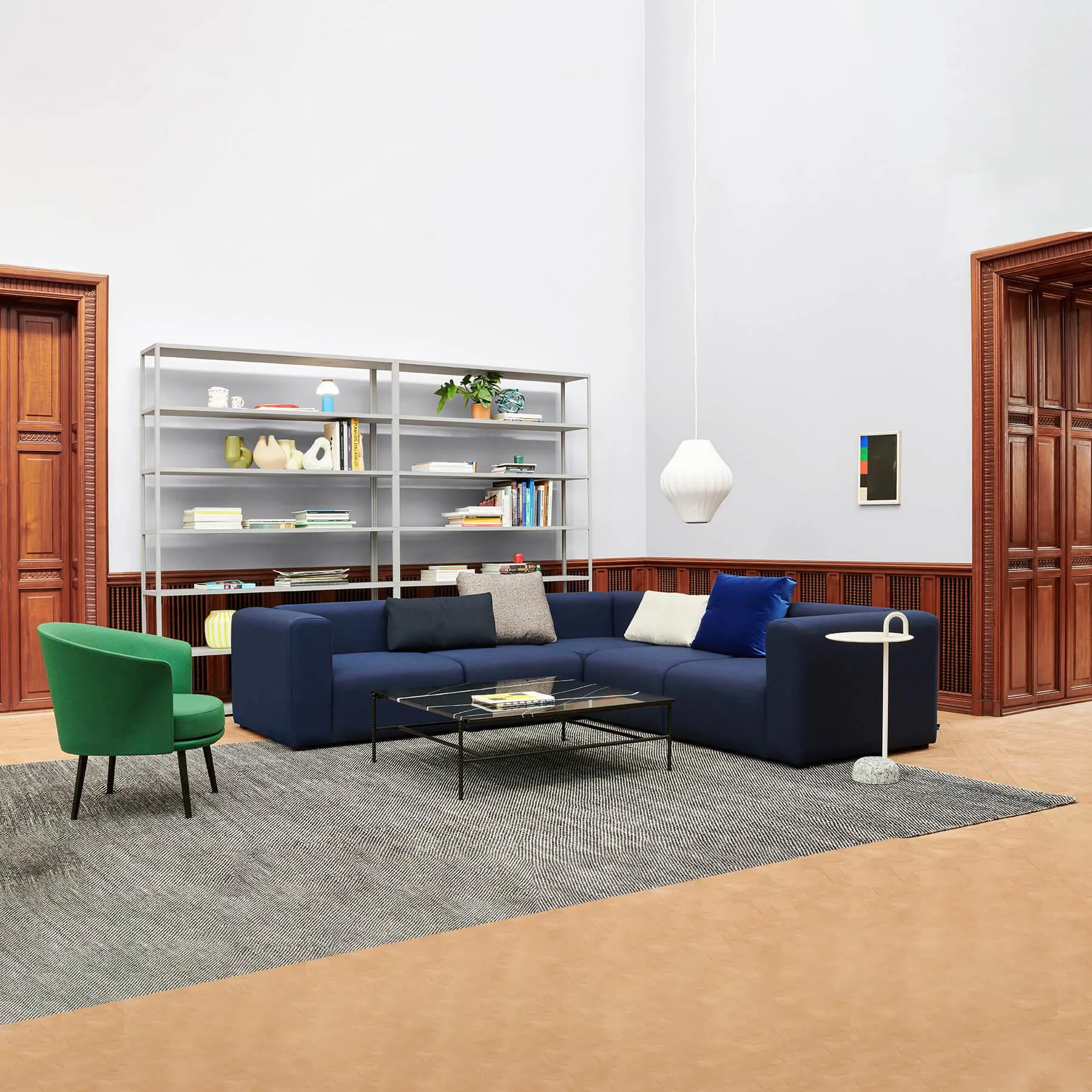 HAY Mags 3  Seater Corner Sofa Combination 1