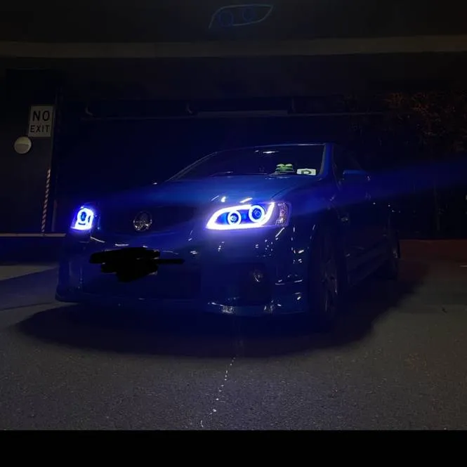 Holden VE Series 1 Black DRL Headlights