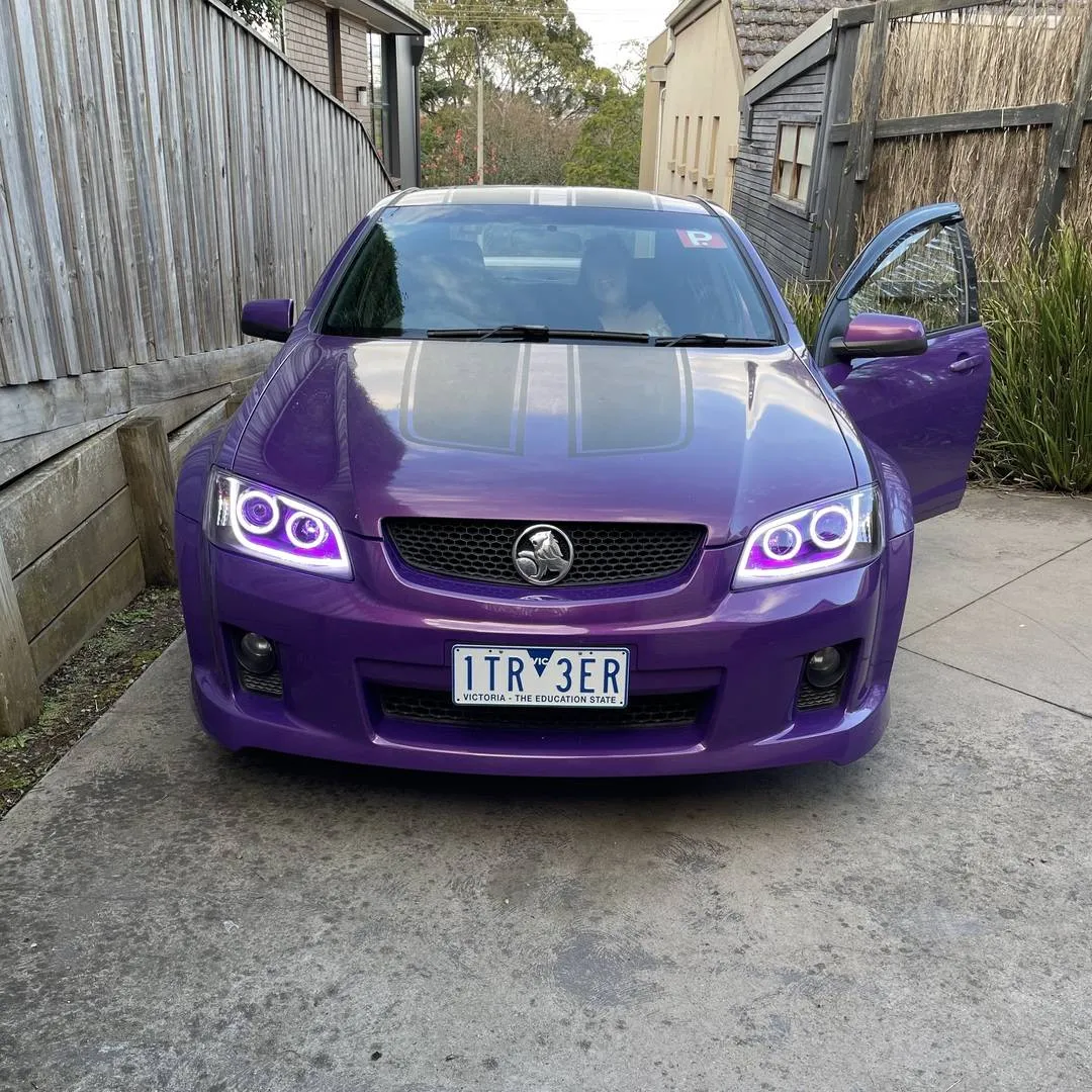 Holden VE Series 1 Black DRL Headlights